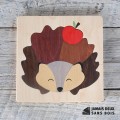 Wooden puzzle "The Hedgehog"